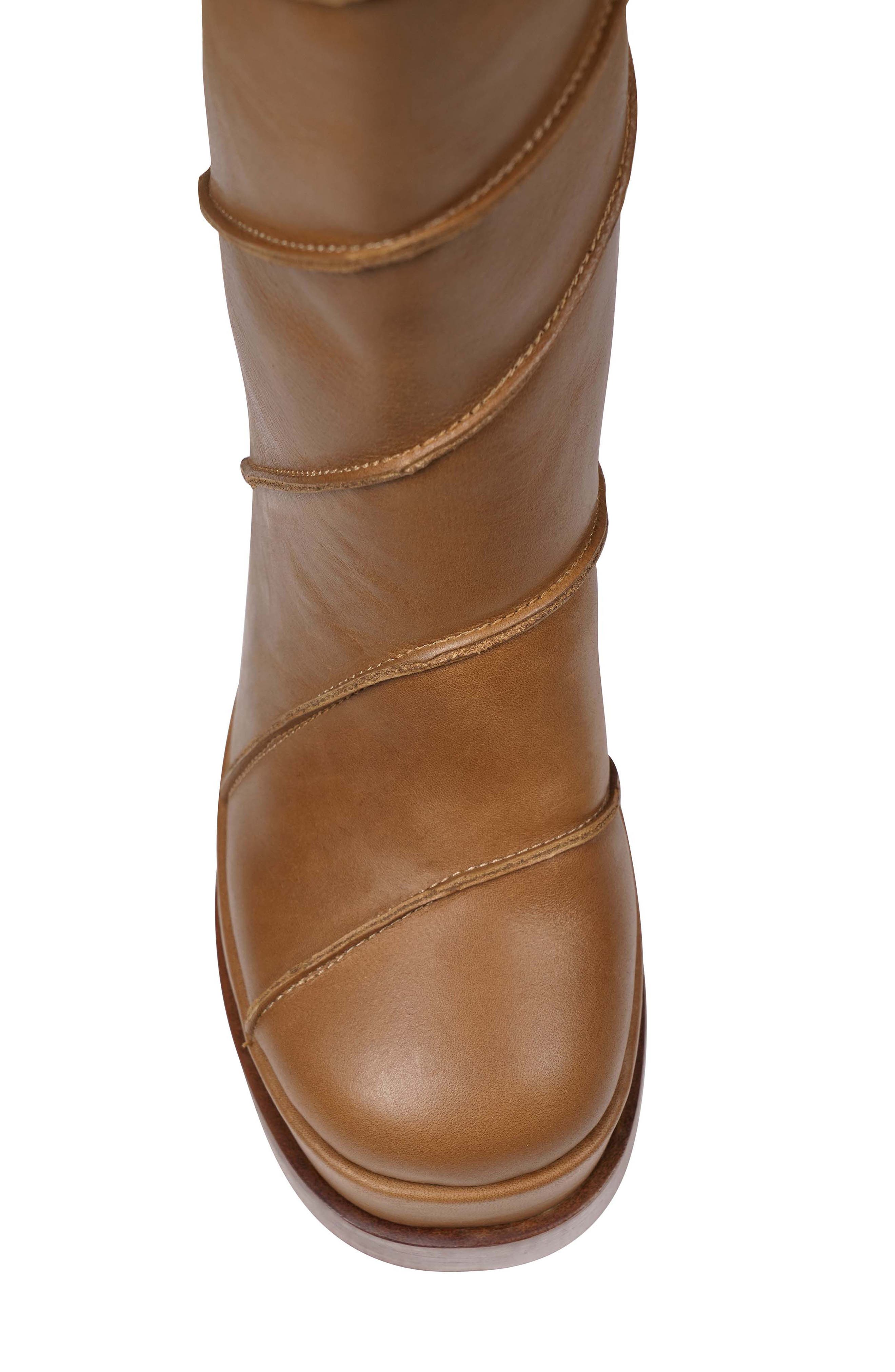 Albania Platform Waterproof Boot, Alternate, color, LIGHT TAN