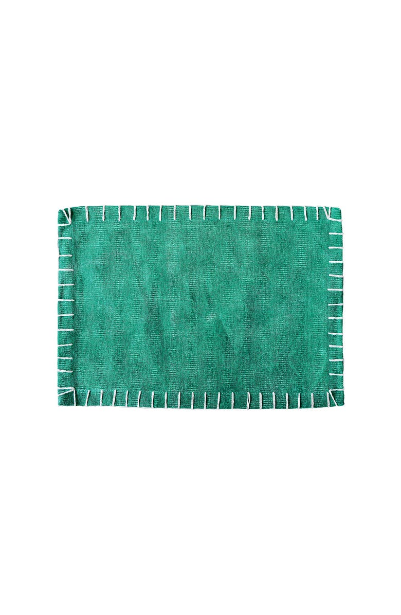carol & frank Carter Lagoon Placemats Set 4, 14" x 20", Alternate, color, Blue