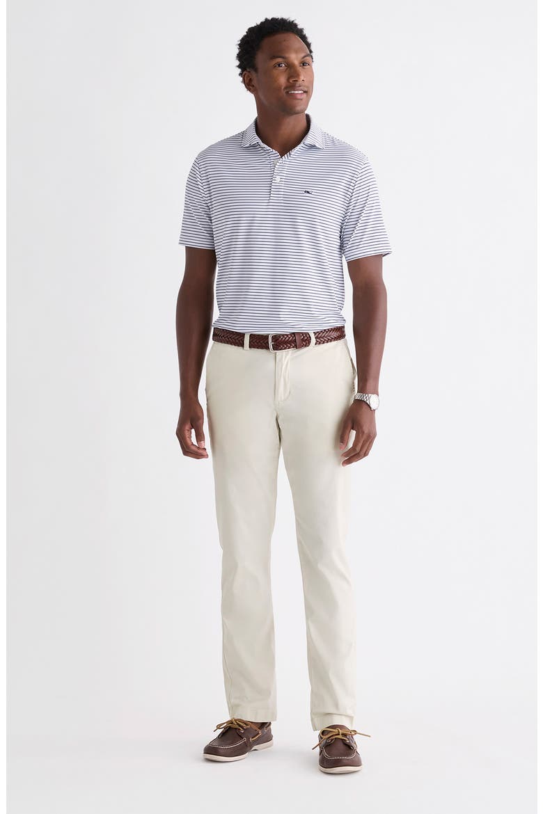 Air Tech Mesh Performance Polo, Alternate, color, WHITE CAP / NAVY
