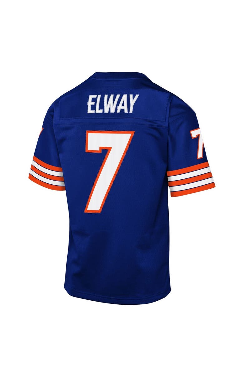 Mitchell & Ness Youth Mitchell & Ness John Elway Royal Denver Broncos 1998 Throwback Fashion Jersey, Alternate, color, Royal