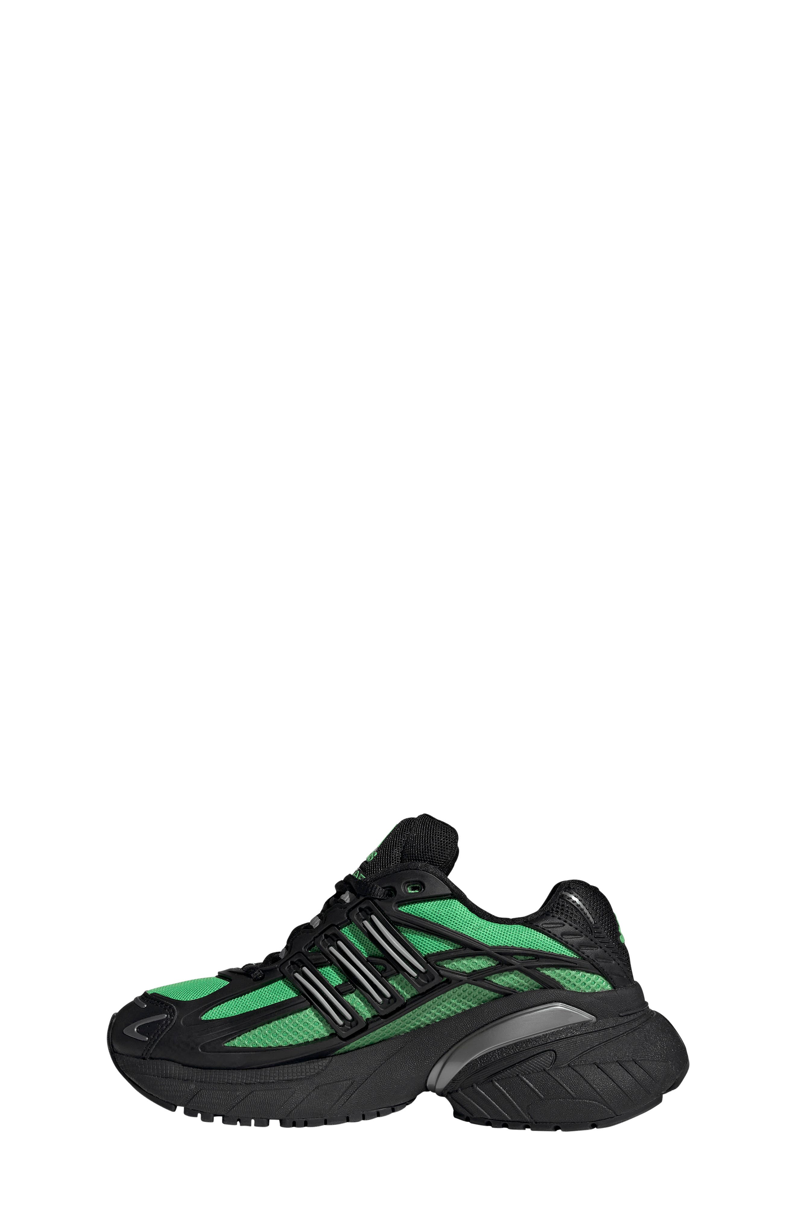 adidas Kids' Adistar XLG 2.0 Sneaker, Alternate, color, Green/ Black/ Iron Metallic