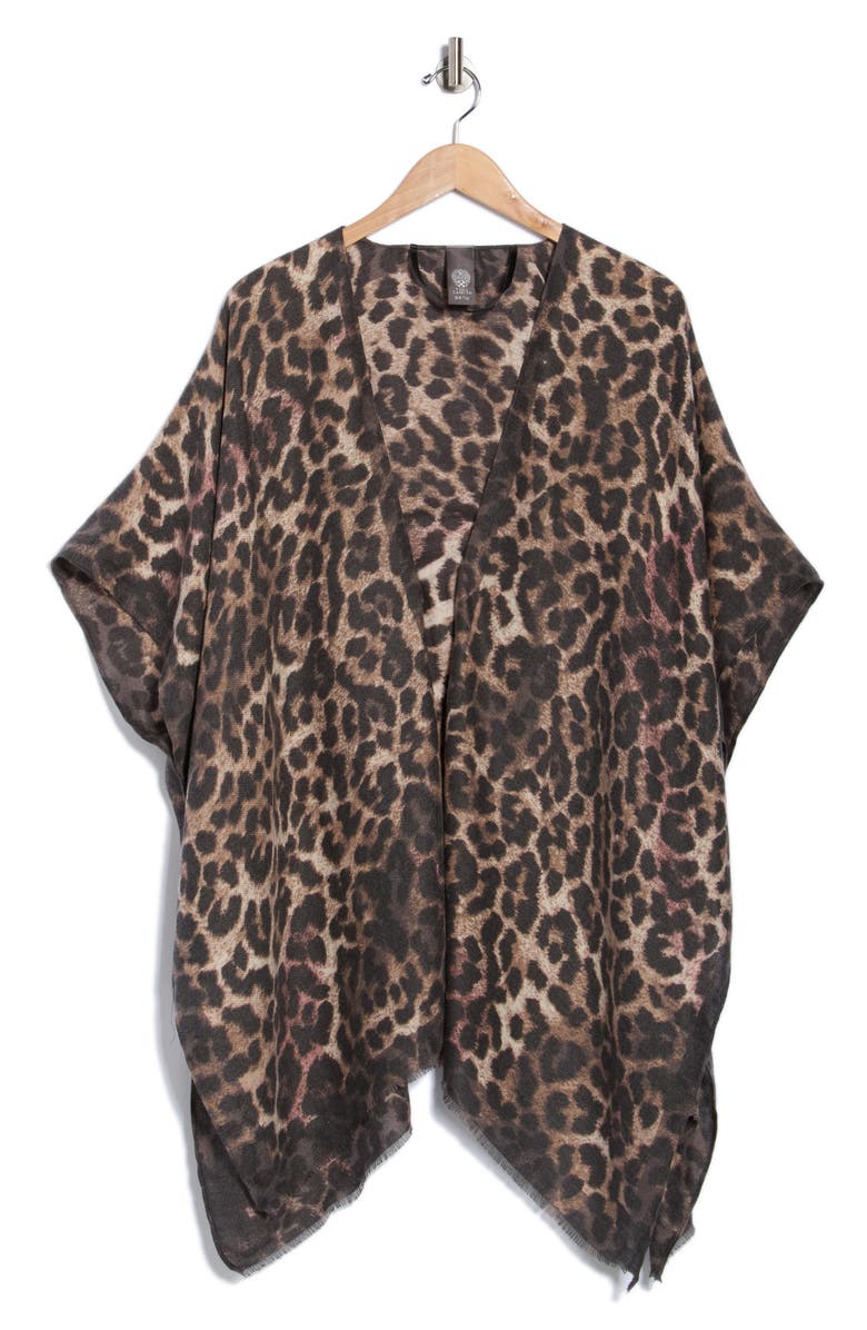 Vince Camuto Brushstroke Leopard Topper, Alternate, color, Taupe