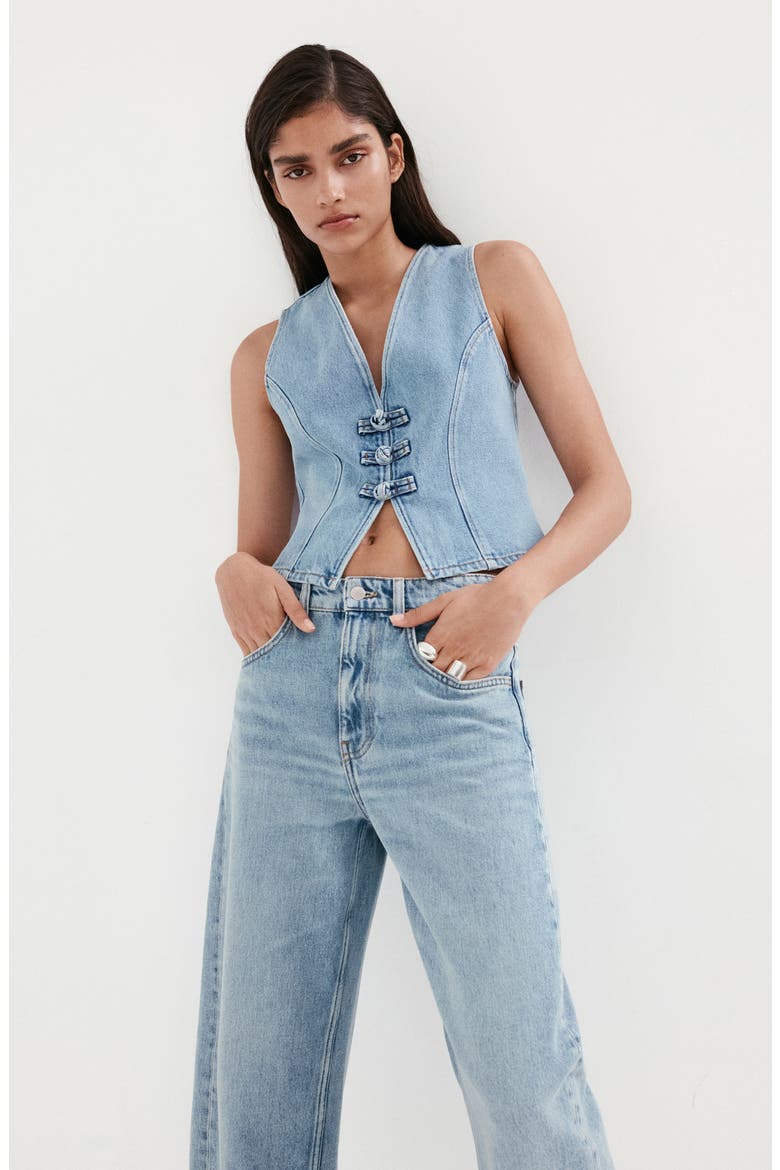 Bimba Barrel Jeans, Alternate, color, MEDIUM BLUE