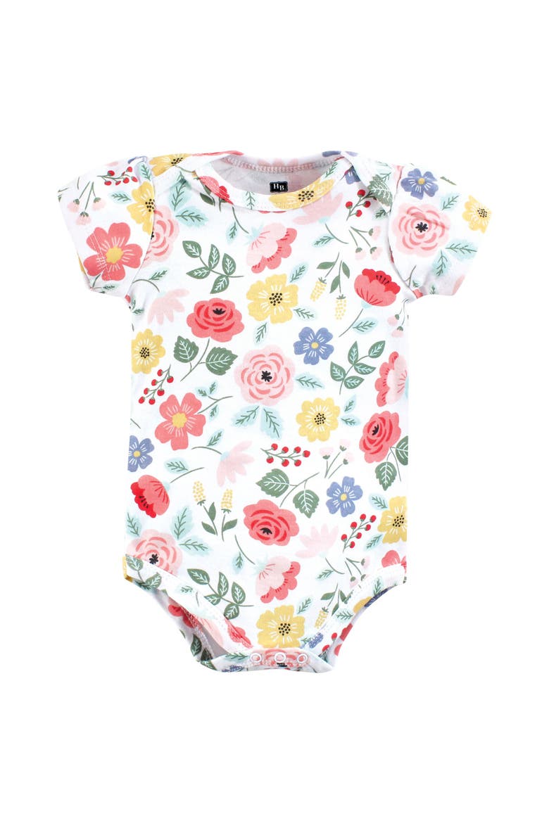 Comfortable All-Cotton Bodysuit 3Pk, Alternate, color, Favorita Botanical Tutu