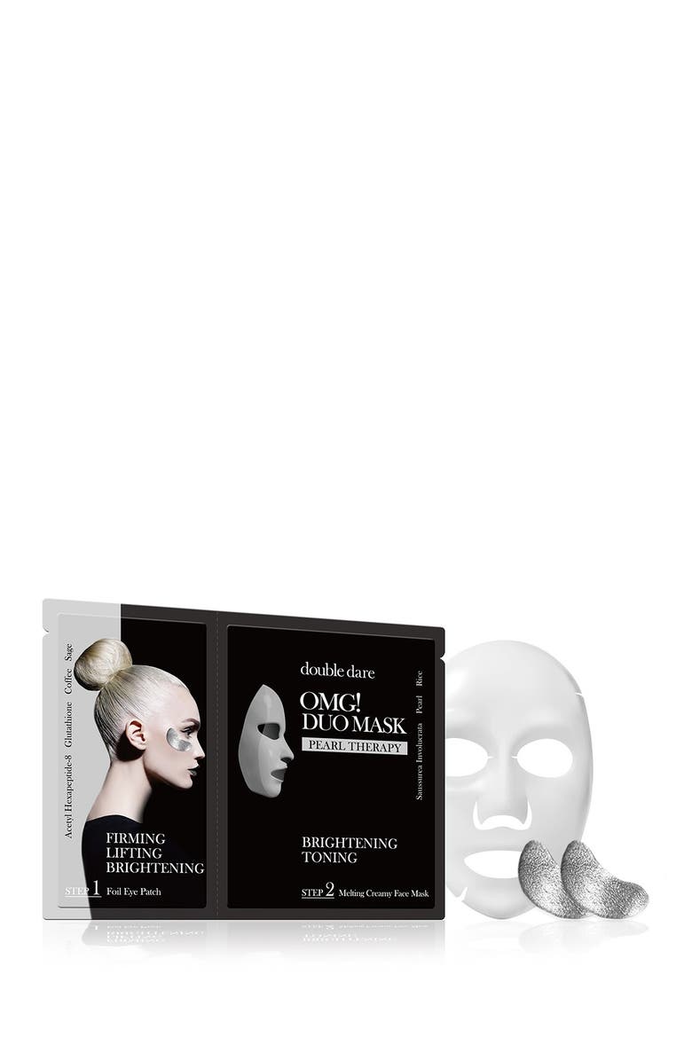 DOUBLE DARE OMG! Duo Mask - Pearl Therapy - Set of 5, Main, color,