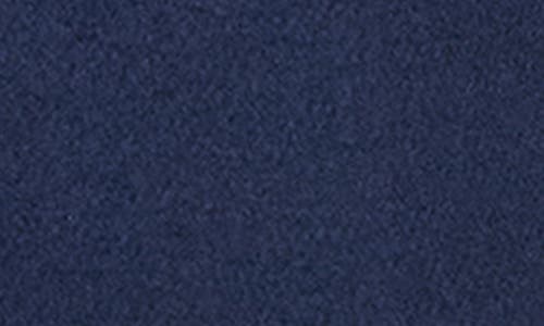 Cole Haan Longline Wool Blend Coat In Blue