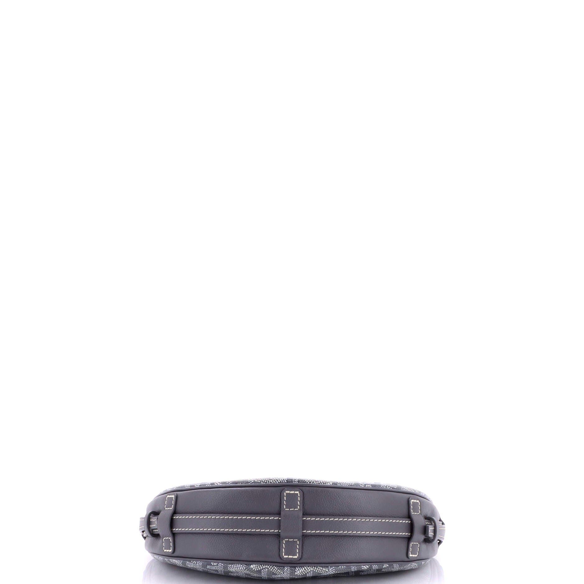 81036096 Hirondelle Shoulder Bag Coated Canvas and Leather, Alternate, color, 