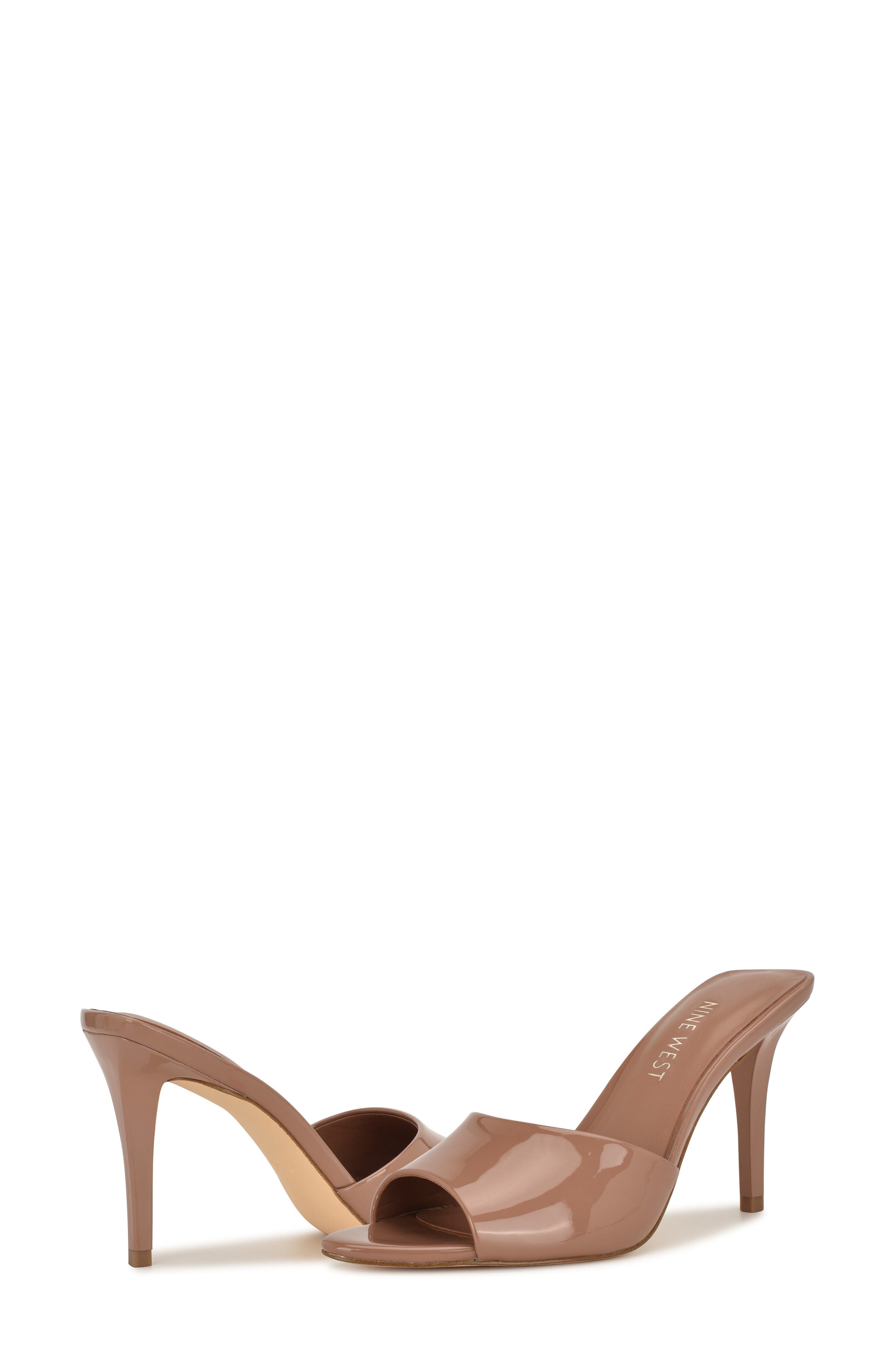 Nine West Huntris Slide Sandal, Alternate, color, Clay