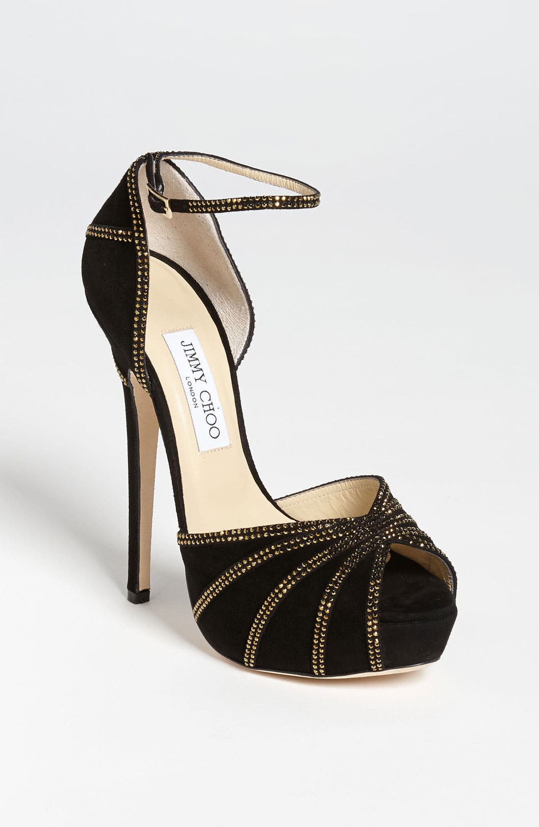 'Kalpa' Sandal, Main, color, BLACK/ GOLD