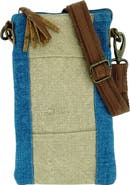VINTAGE ADDICTION Jute Crossbody Bag