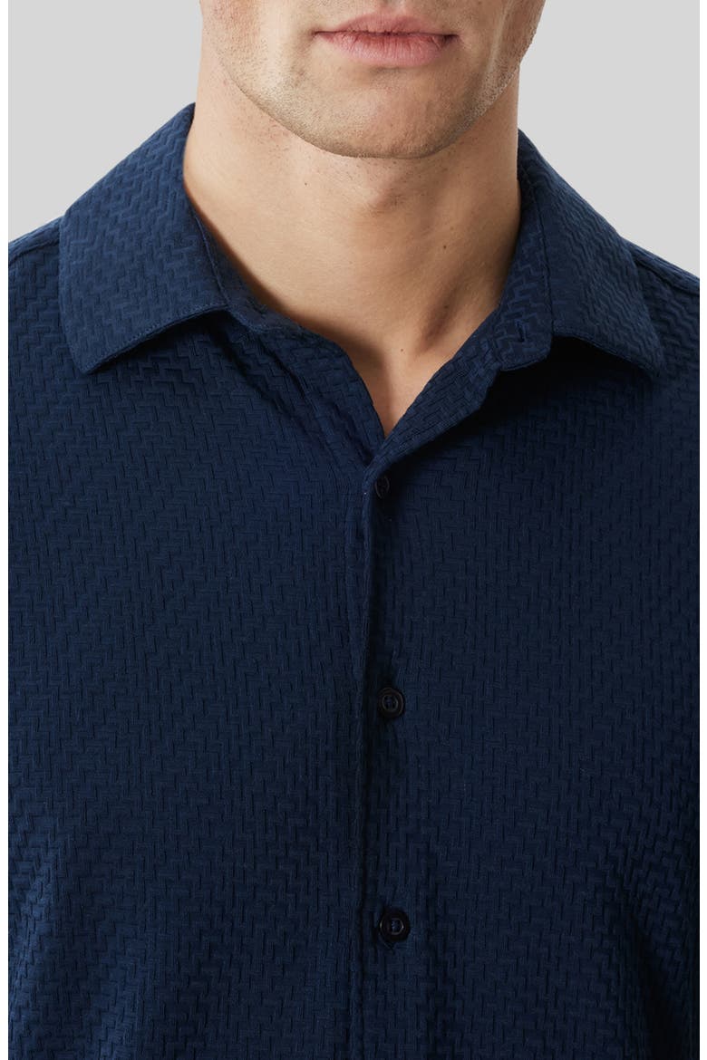 Levigne Pima Cotton Polo, Alternate, color, DARK CASPIAN