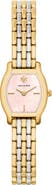 Tory Burch Eleanor Curve Mini Two Tone Bracelet Watch