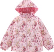 CALONIE Kids' Tanner Reversible Convertible Hooded Down Puffer Jacket