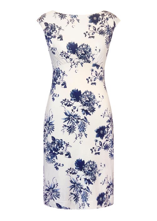 Alie Street London Pippa Shift Dress In Blue