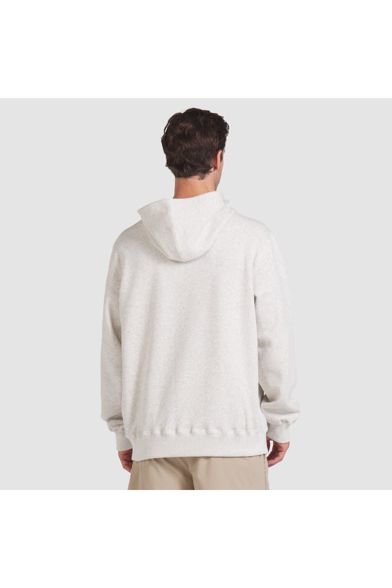 Men's Fanatics Cream Carolina Hurricanes Made in Canada Pullover Hoodie, Alternate, color, Heather Gray