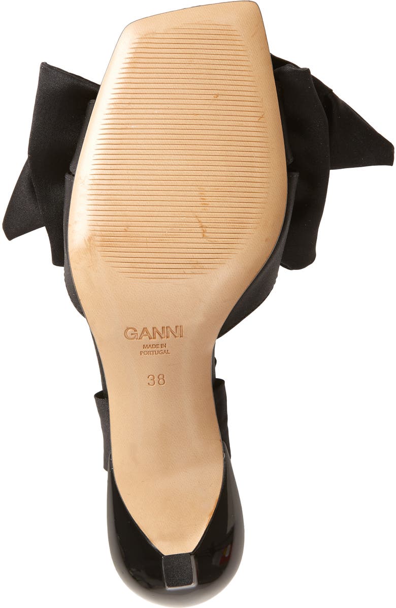 Ganni Bow Sandal, Alternate, color,