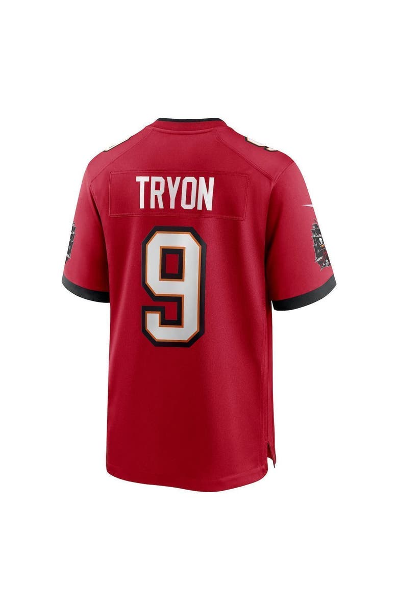 Nike Men's Nike Joe Tryon Red Tampa Bay Buccaneers 2021 NFL Draft First Round Pick No. 32 Game Jersey, Alternate, color, 