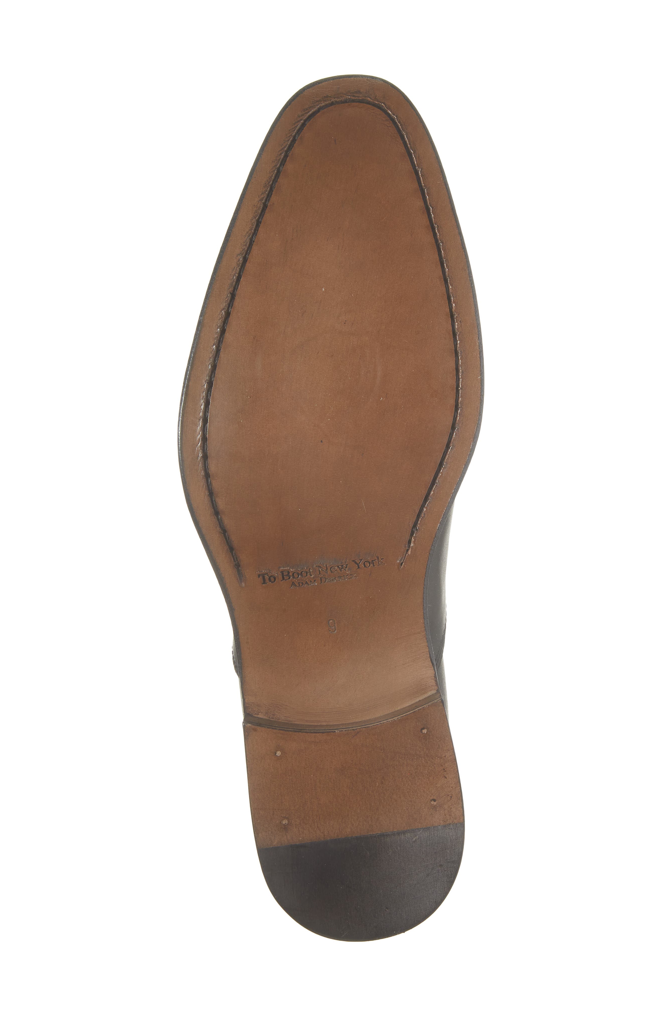 Merlin Leather Oxford, Alternate, color, CRUST PAOLO BLACK