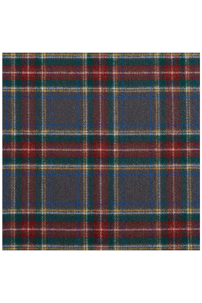 Spruce Tartan Throw Blanket, Alternate, color, GREY