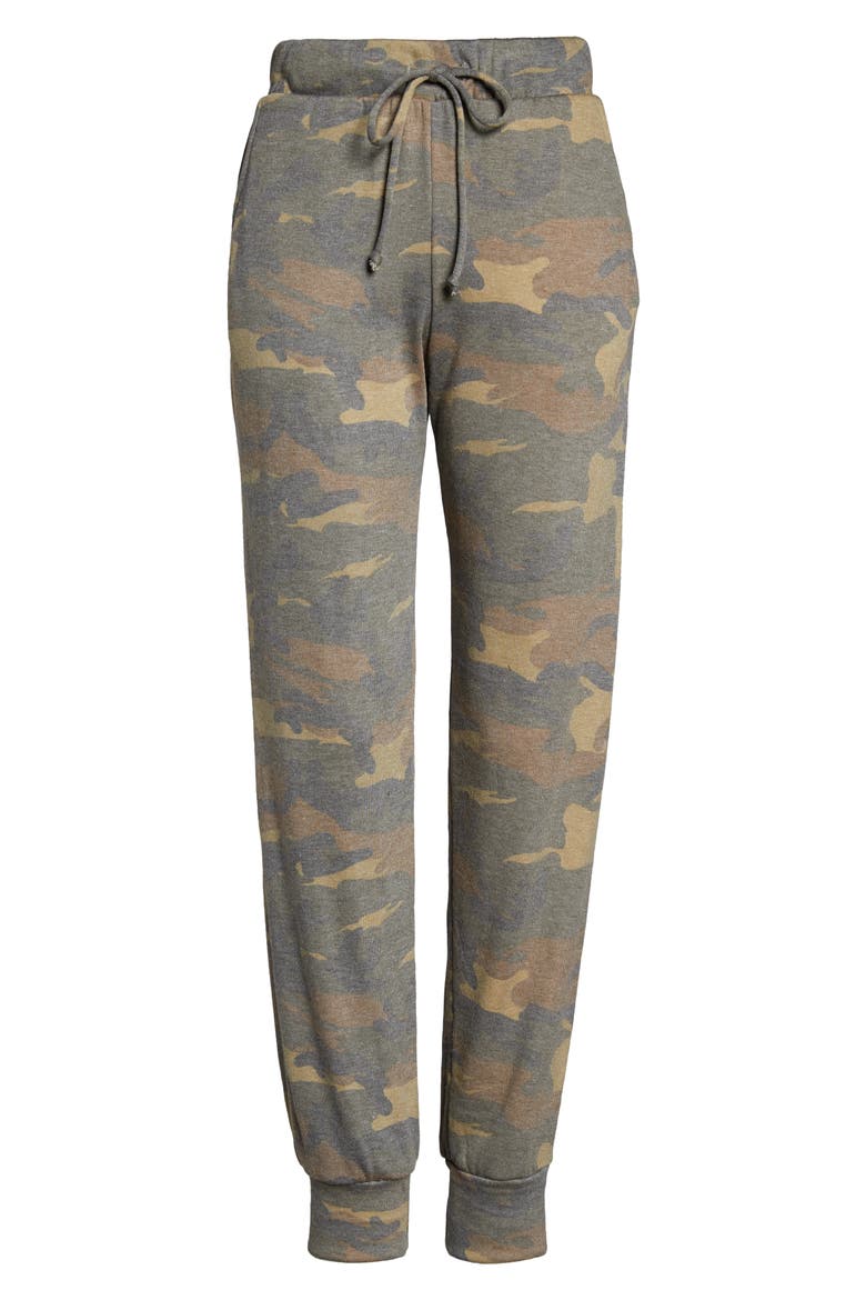 Lovin Camo Print Joggers, Alternate, color, CAMO
