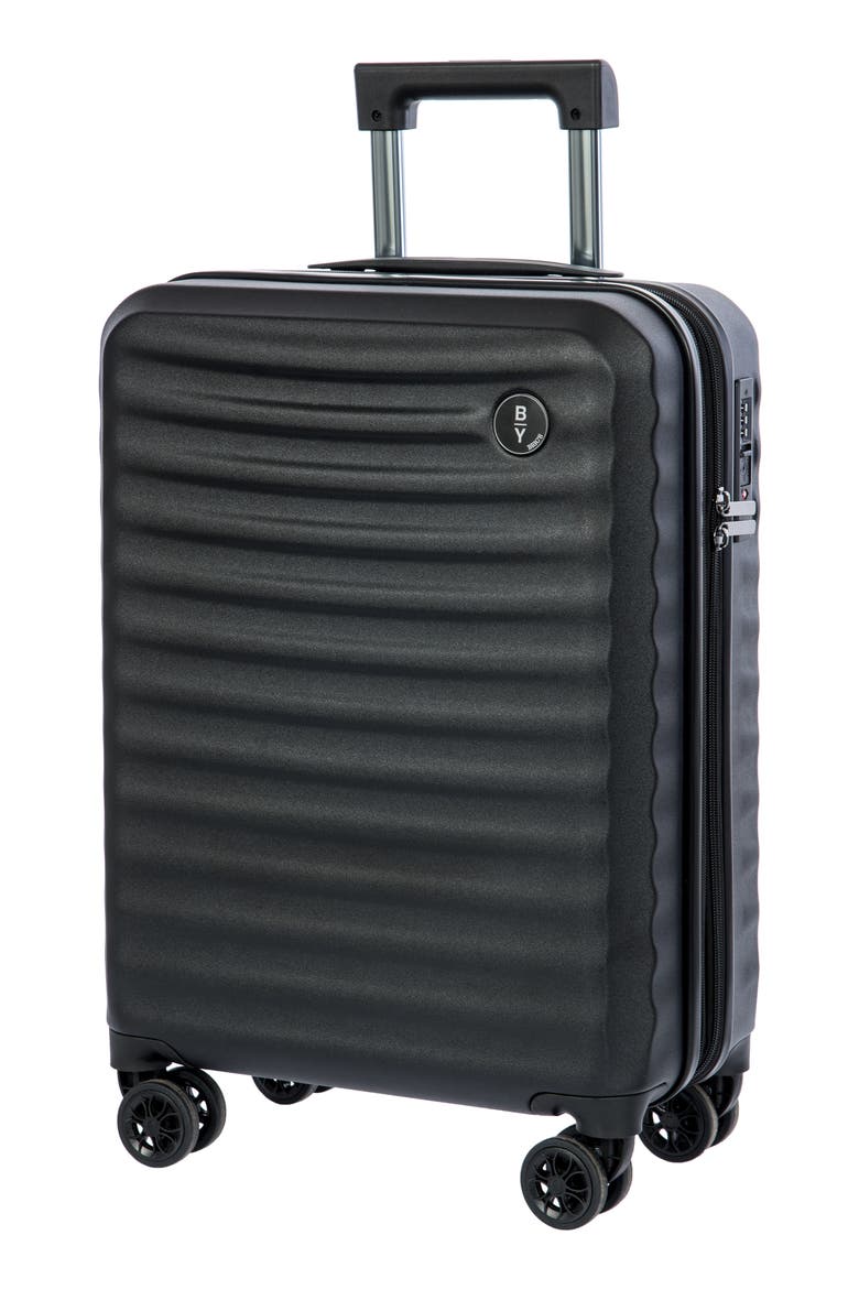 BY Bric's Nausicaa 21-Inch Expandable Spinner Suitcase, Alternate, color, BLACK