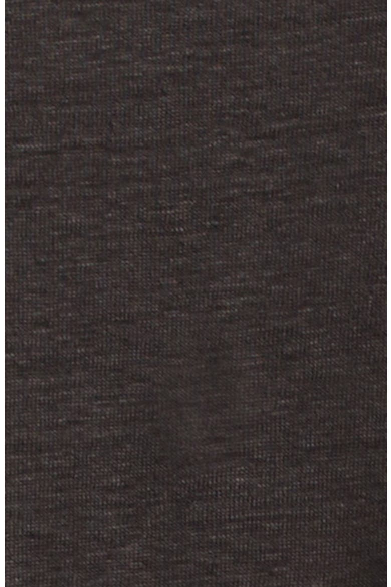Linen Stretch Jersey T-Shirt, Alternate, color, BROWN
