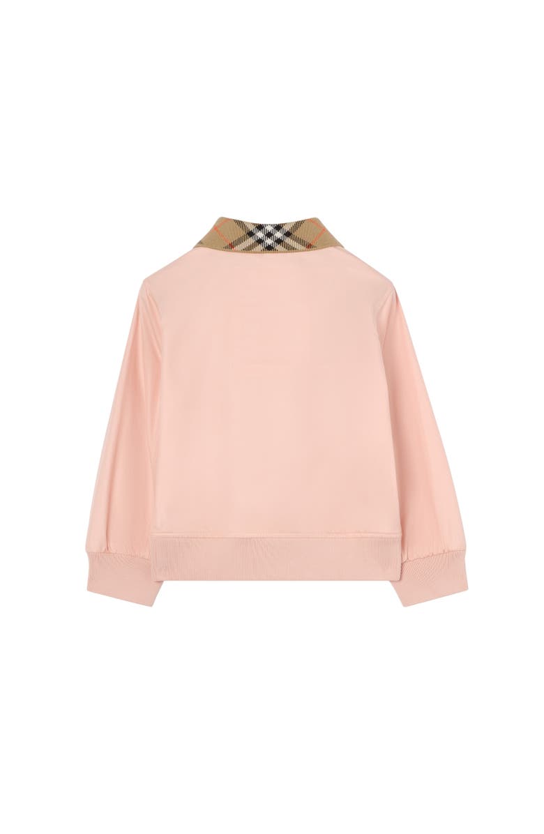 Burberry Cotton Hayfield Bomber Jacket, Alternate, color, Archive Pink
