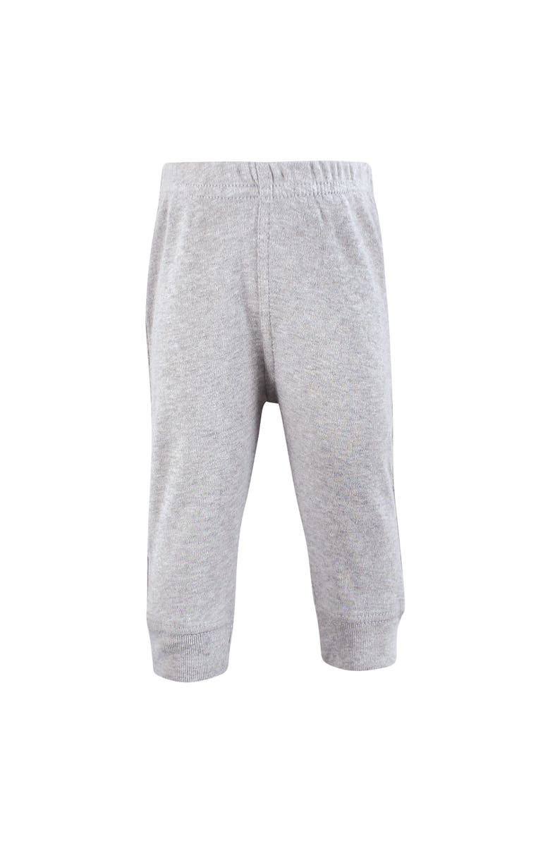 Hudson Baby Cotton Legwear for Every Body, Alternate, color, Black Gray Stars