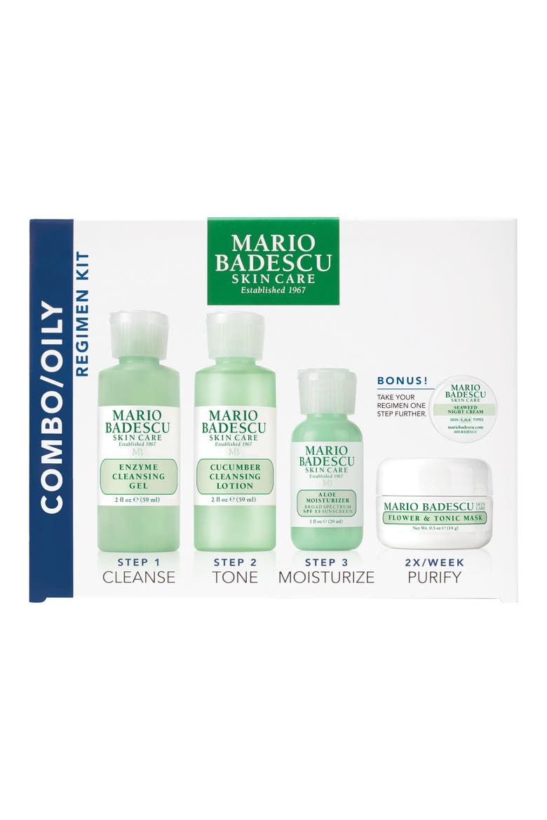 Combination/Oily Skin Regimen Kit, Alternate, color, NO COLOR