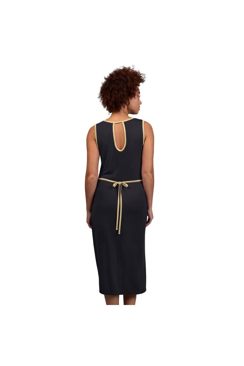 Women's G-III 4Her by Carl Banks  Black New Orleans Saints Center Field Maxi Dress, Alternate, color, Black