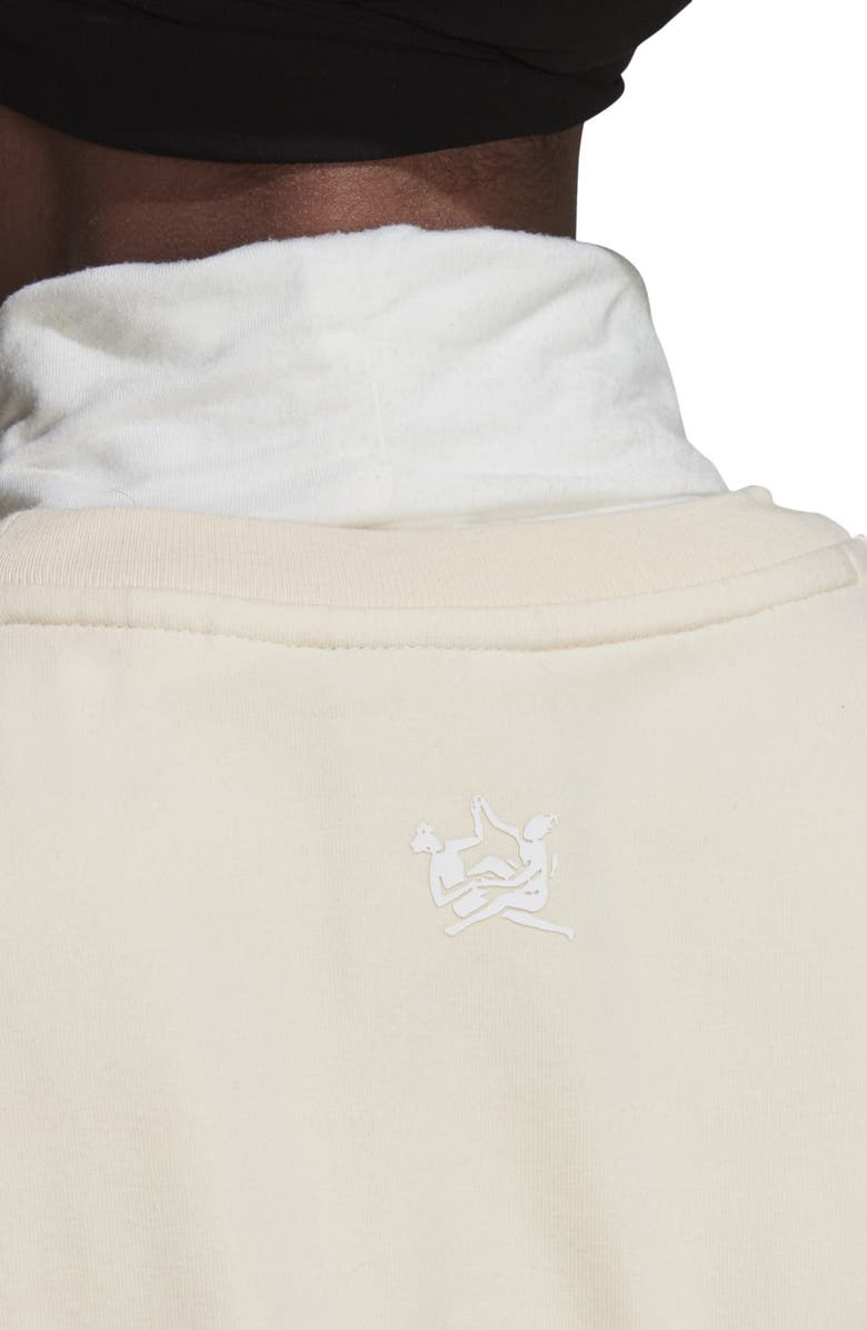 adidas Originals x Thebe Magugu Graphic Tee Dress, Alternate, color, 