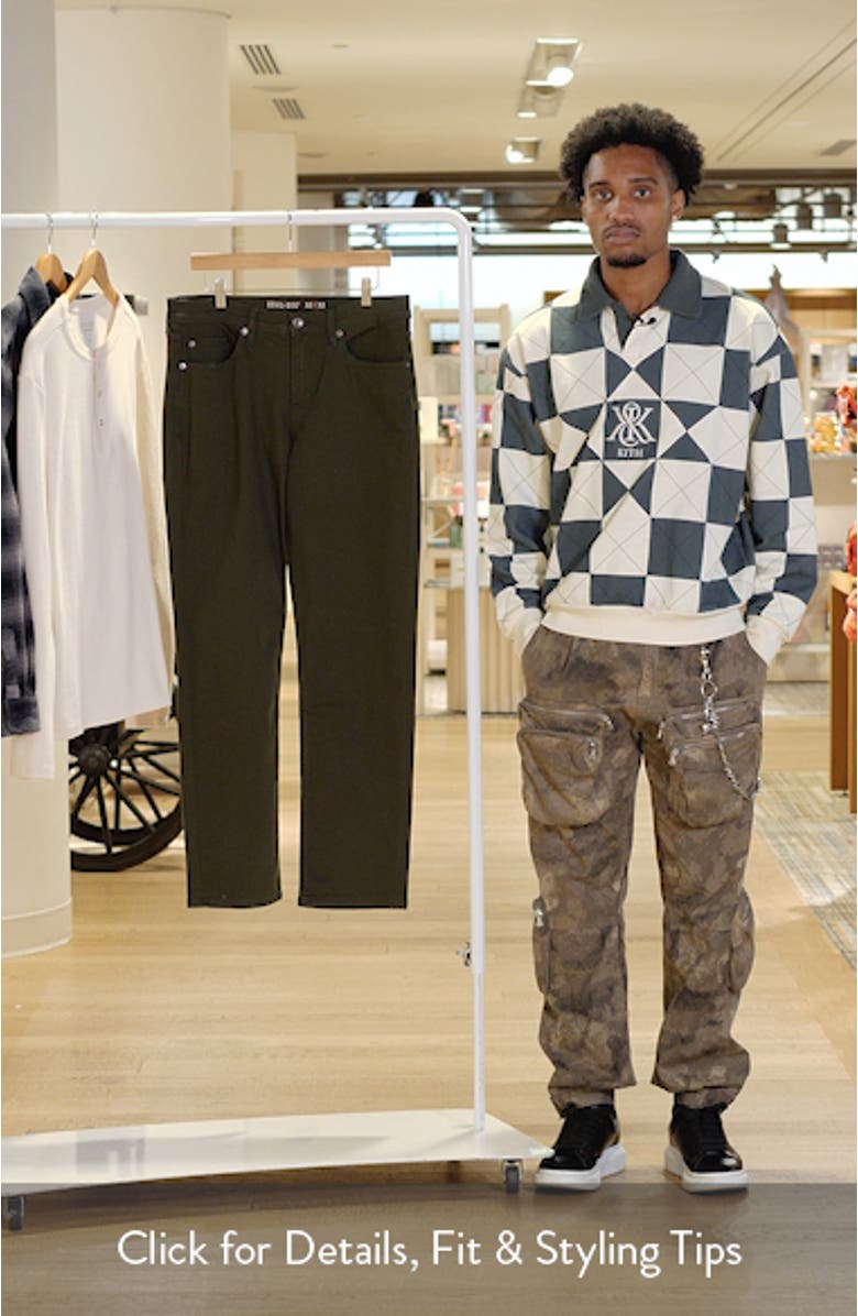 Slim Straight Leg Jeans, sales video thumbnail