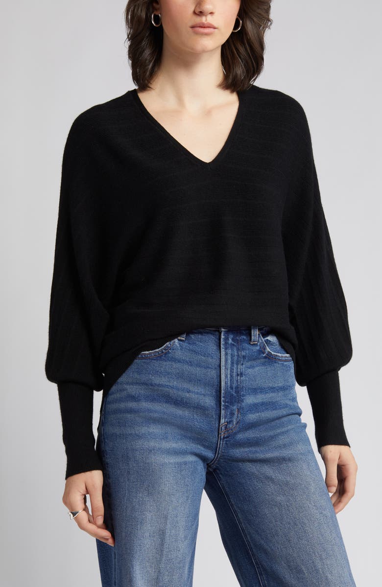 Nordstrom V-Neck Sweater, Alternate, color, 