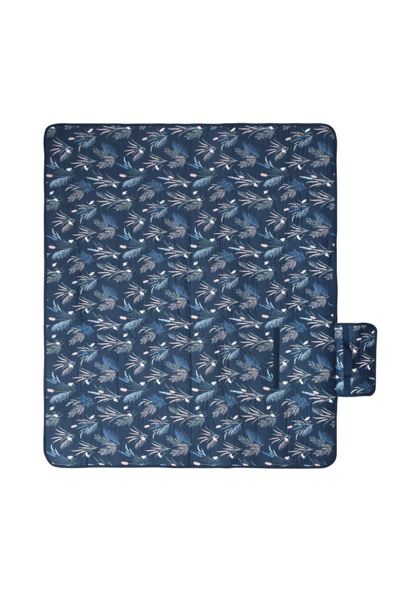 Patterned Picnic Mat, Alternate, color, Dark Blue