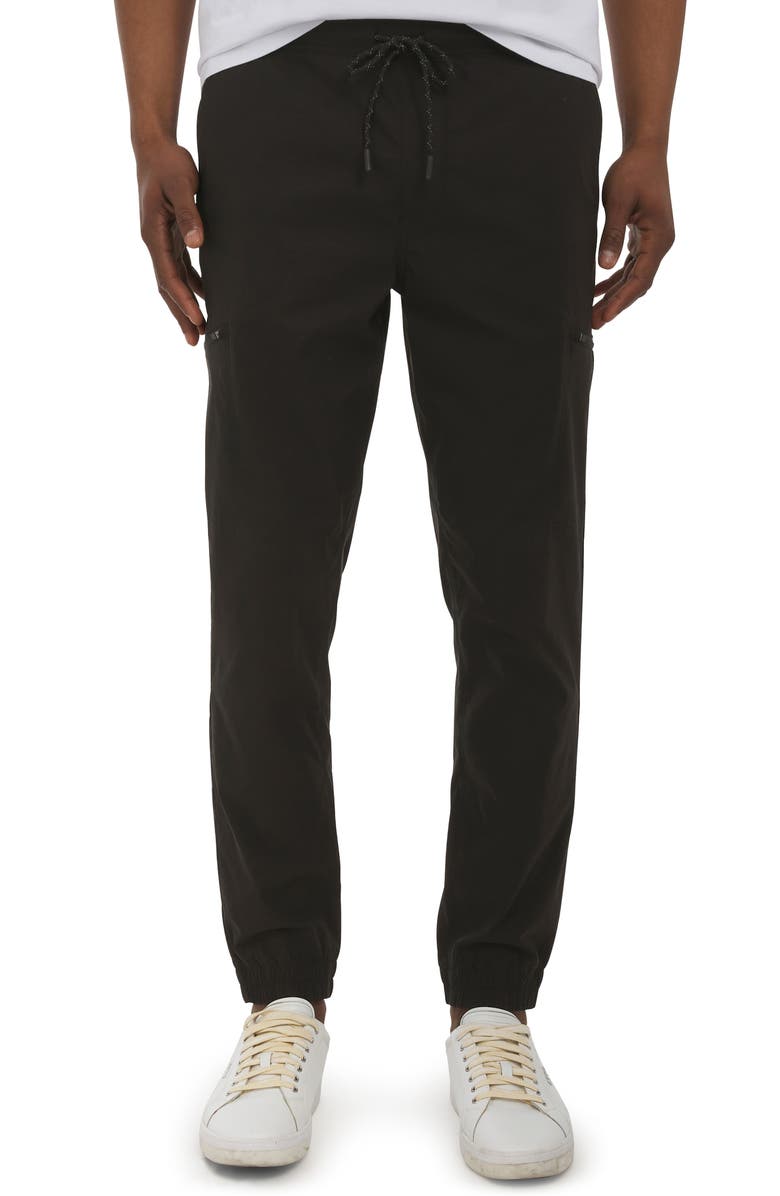 DKNY SPORTSWEAR Marius Cargo Joggers, Main, color, Black
