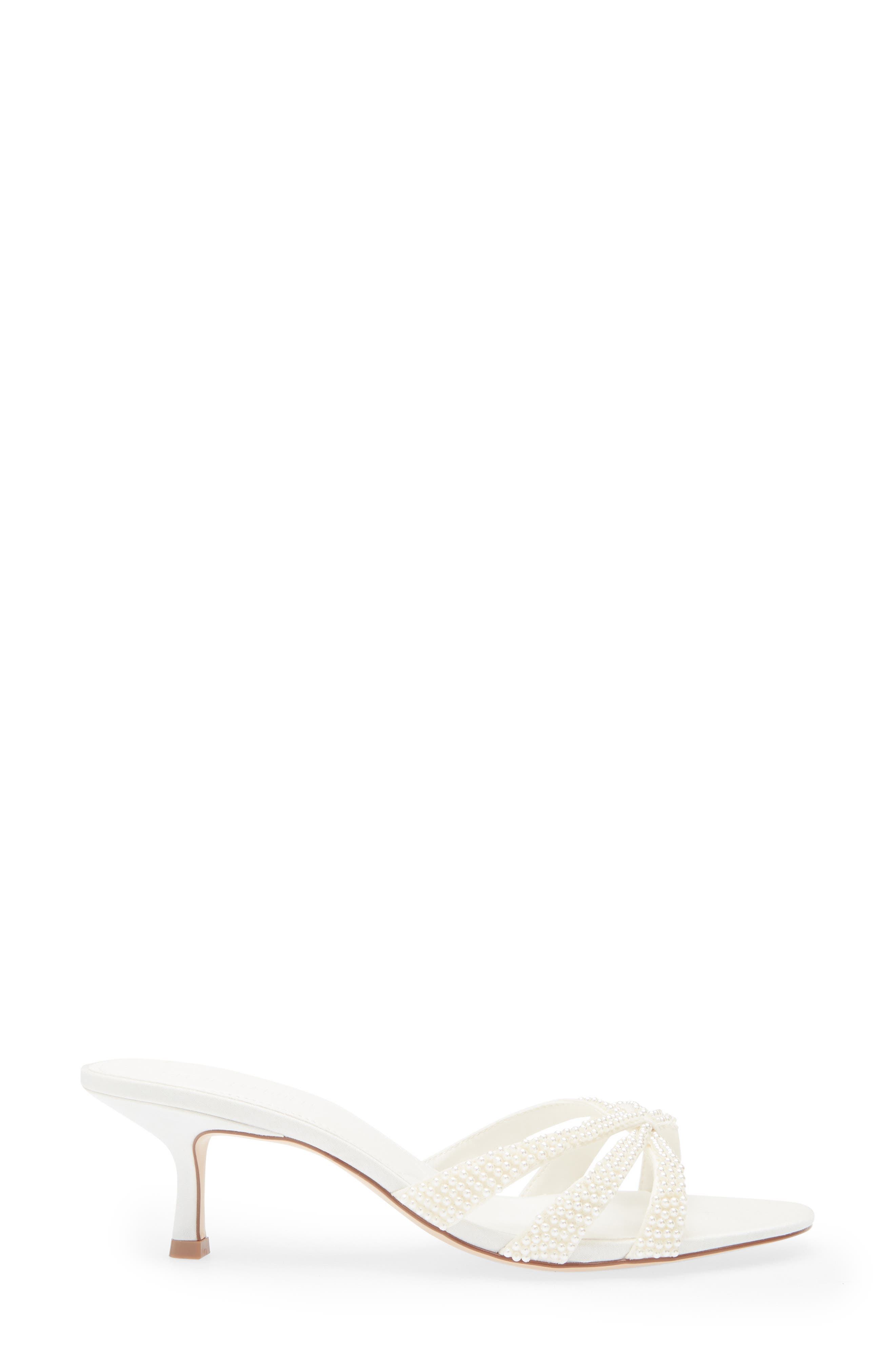 Steve Madden Cary Slide Sandal, Alternate, color, Ivory