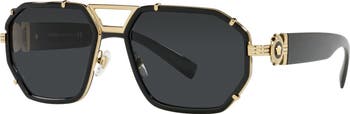 58mm Aviator Sunglasses