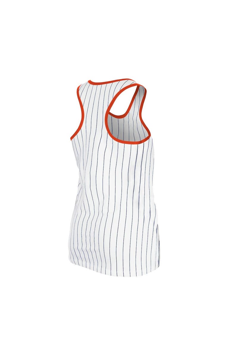 New Era Women's New Era White Houston Astros Gameday Pinstripe Tank Top, Alternate, color, White