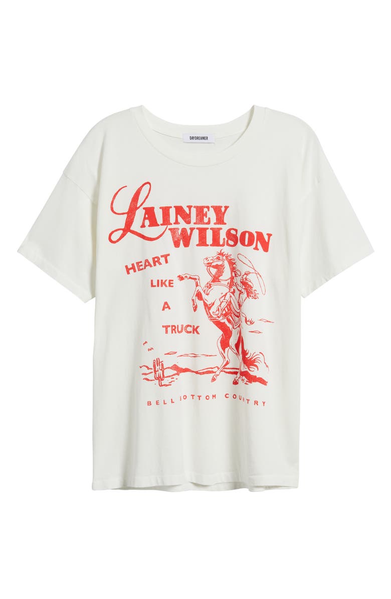 Daydreamer Lainey Wilson 'Bell Bottom Country' Graphic T-Shirt, Alternate, color,