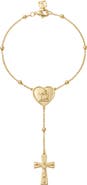 The M Jewelers The Angel Cross Rosary Hand Chain