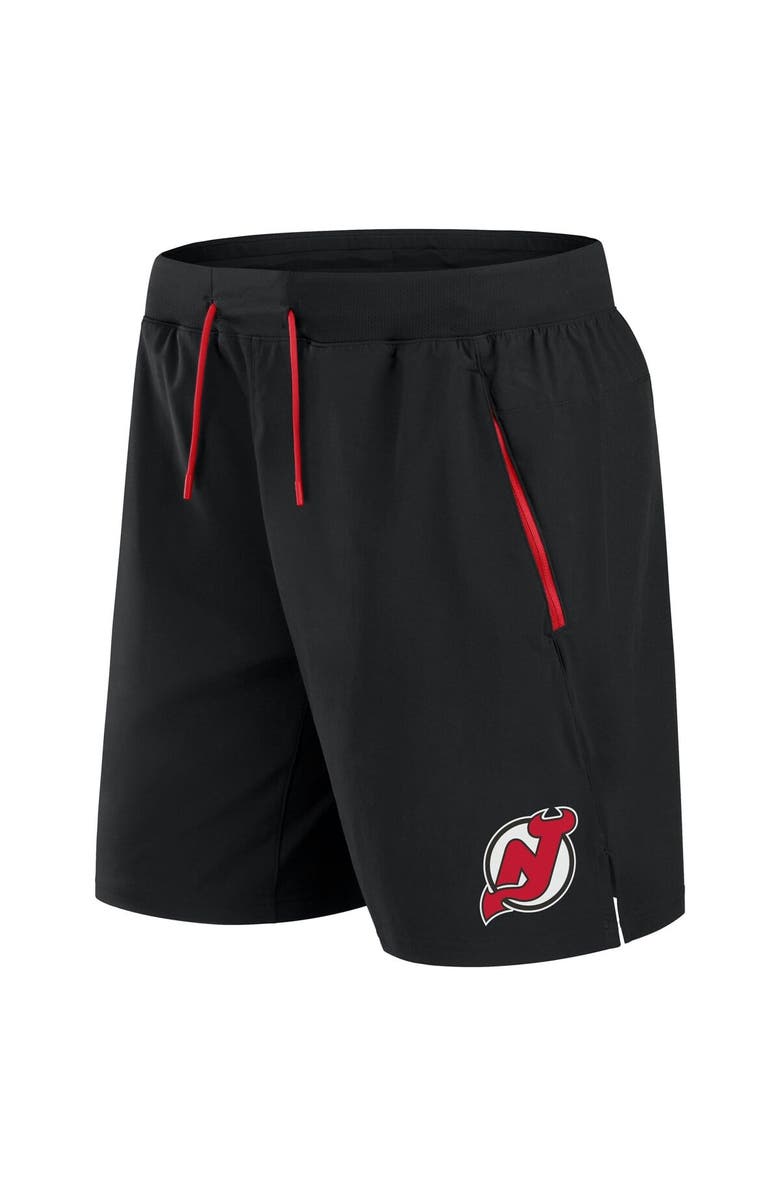 FANATICS Men
s Fanatics Black New Jersey Devils Authentic Pro Rink Performance Shorts, Alternate, color, Black