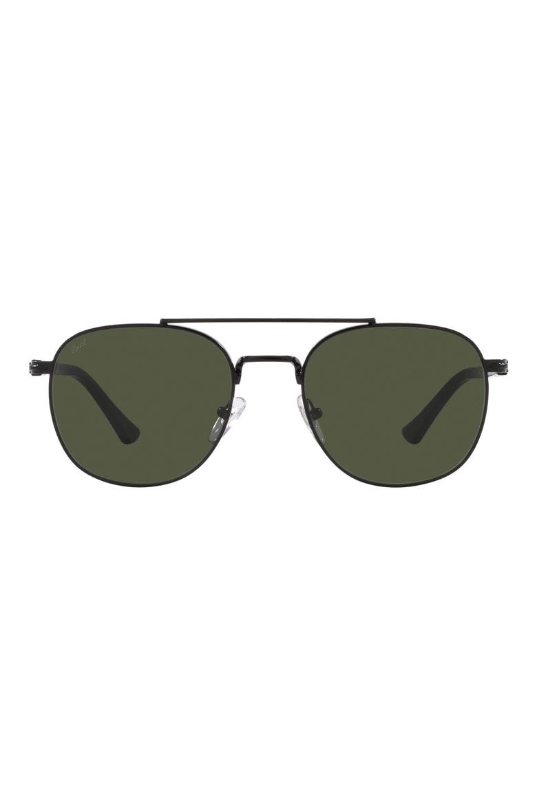 55mm Pillow Sunglasses, Main, color, BLACK