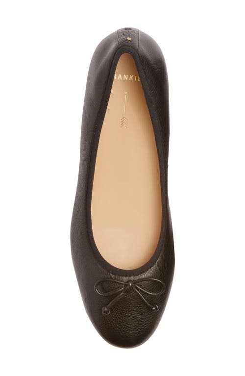 Frankie4 Trinity Flat In Black Tumbled
