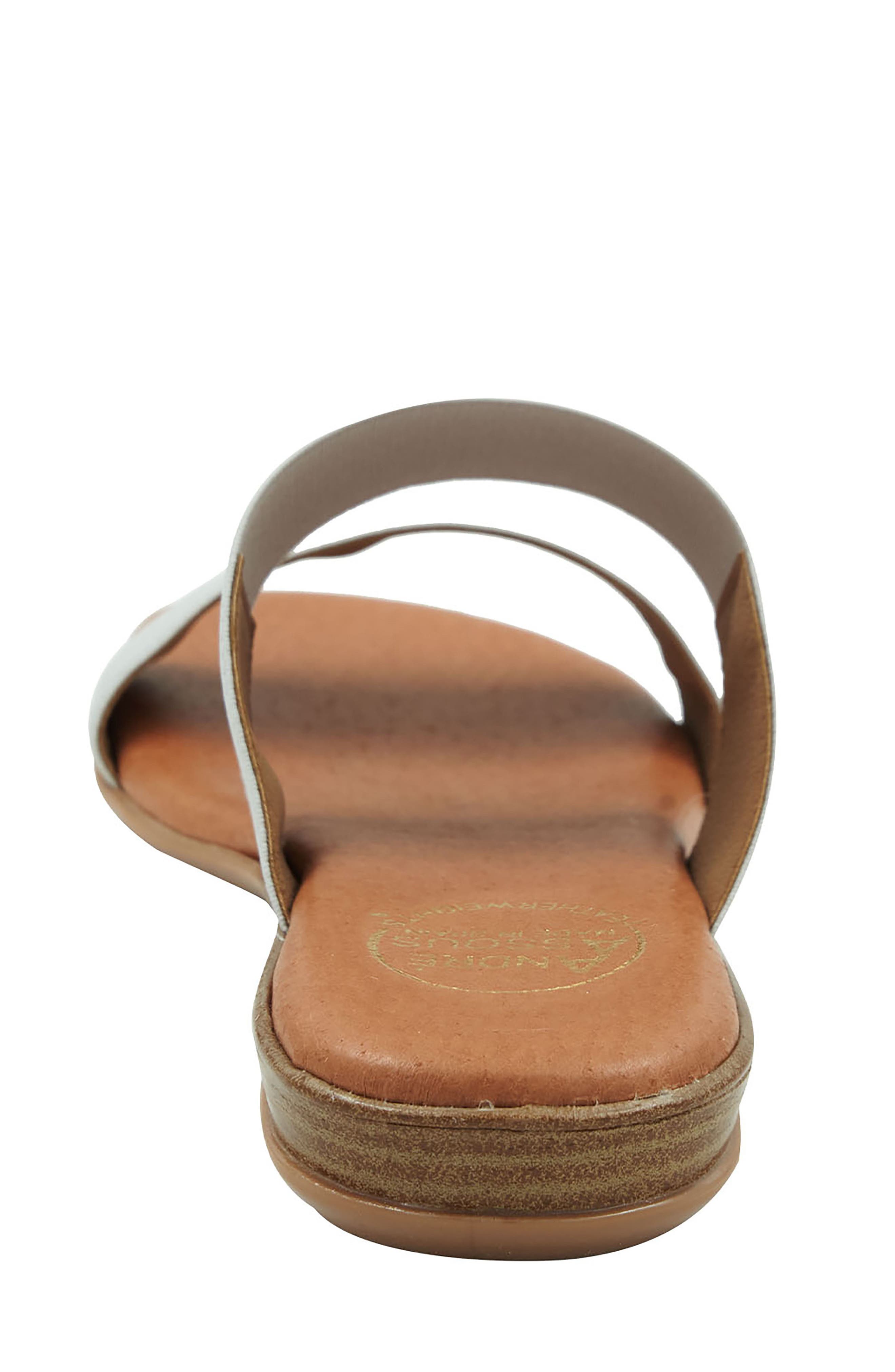André Assous Nalen Featherweight Slide Sandal, Alternate, color, Grey