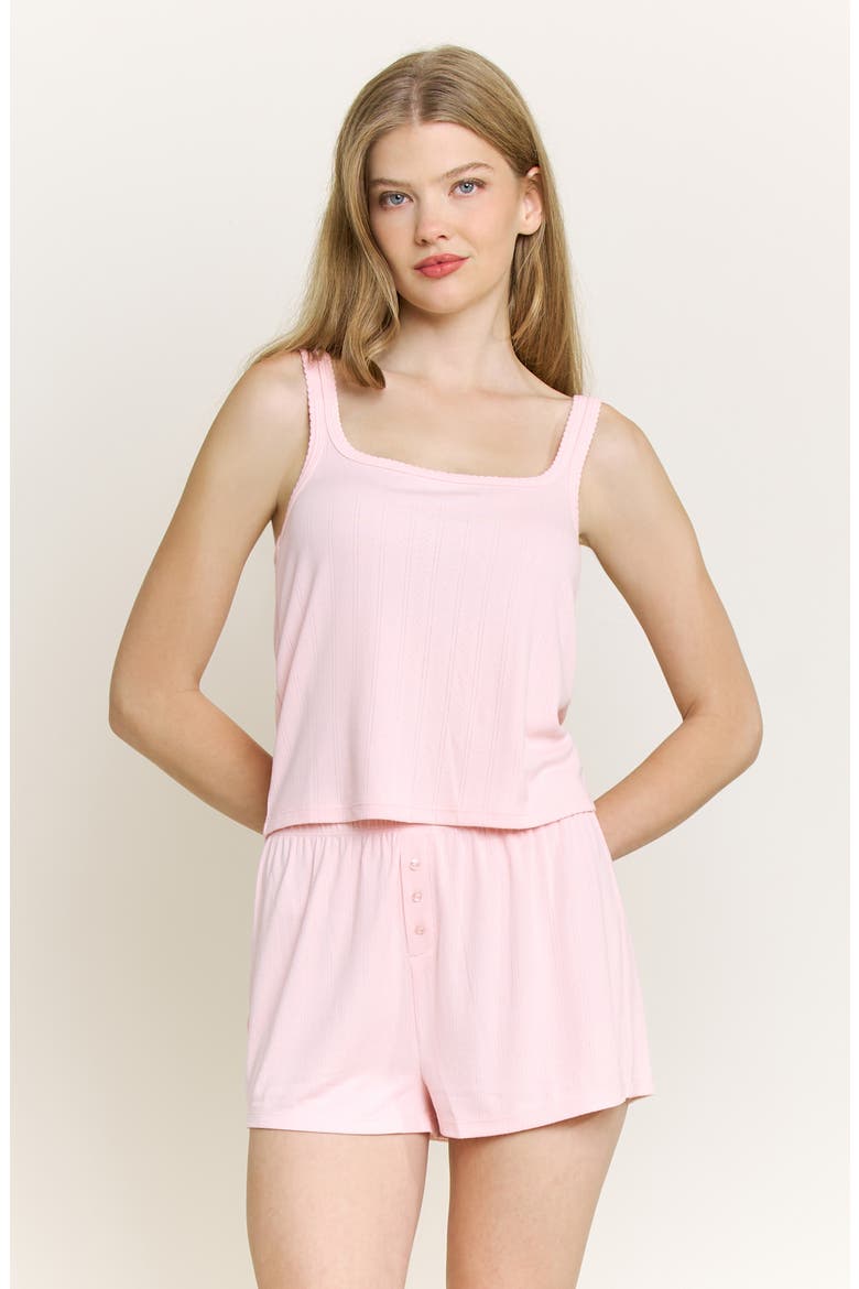 Blissful Short Pajamas, Alternate, color, FLORA