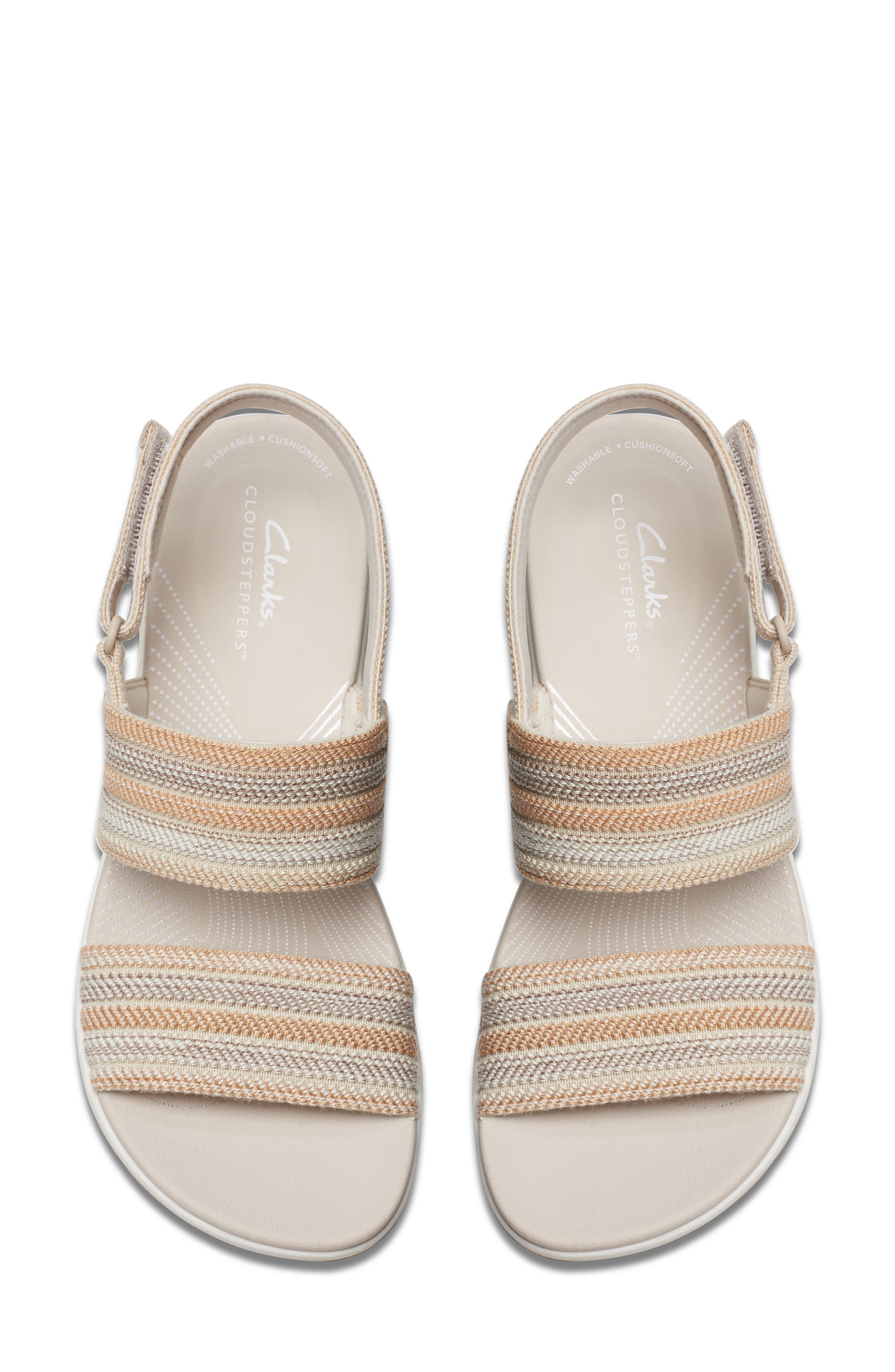 Clarks<sup>®</sup> Arla Stroll Sandal, Alternate, color, Beige Combo