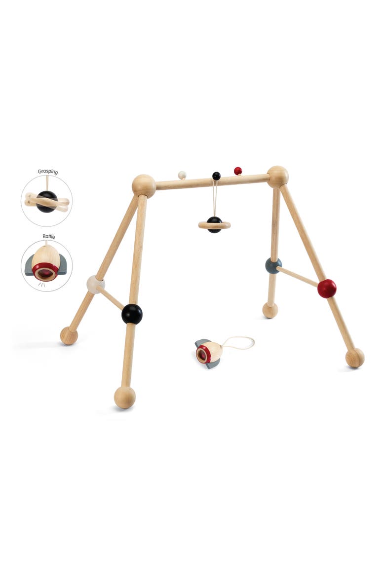 Play Gym, Alternate, color, BROWN