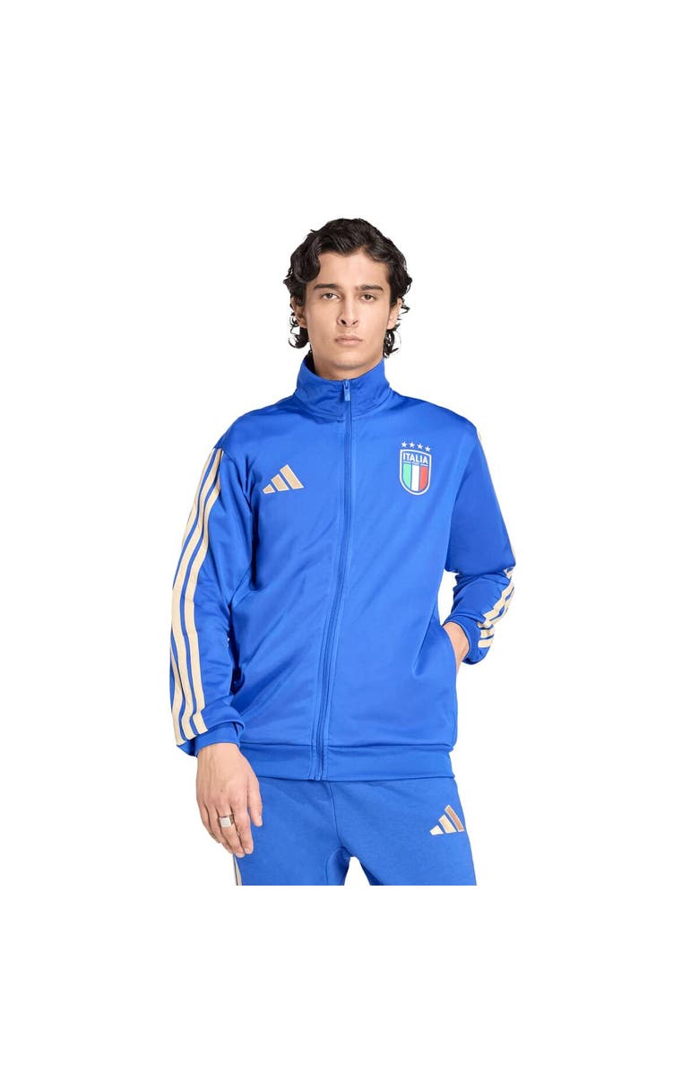 adidas Men's adidas Blue Italy National Team FIFA x World Cup Alphaskin Full-Zip Track Top, Main, color, Blue