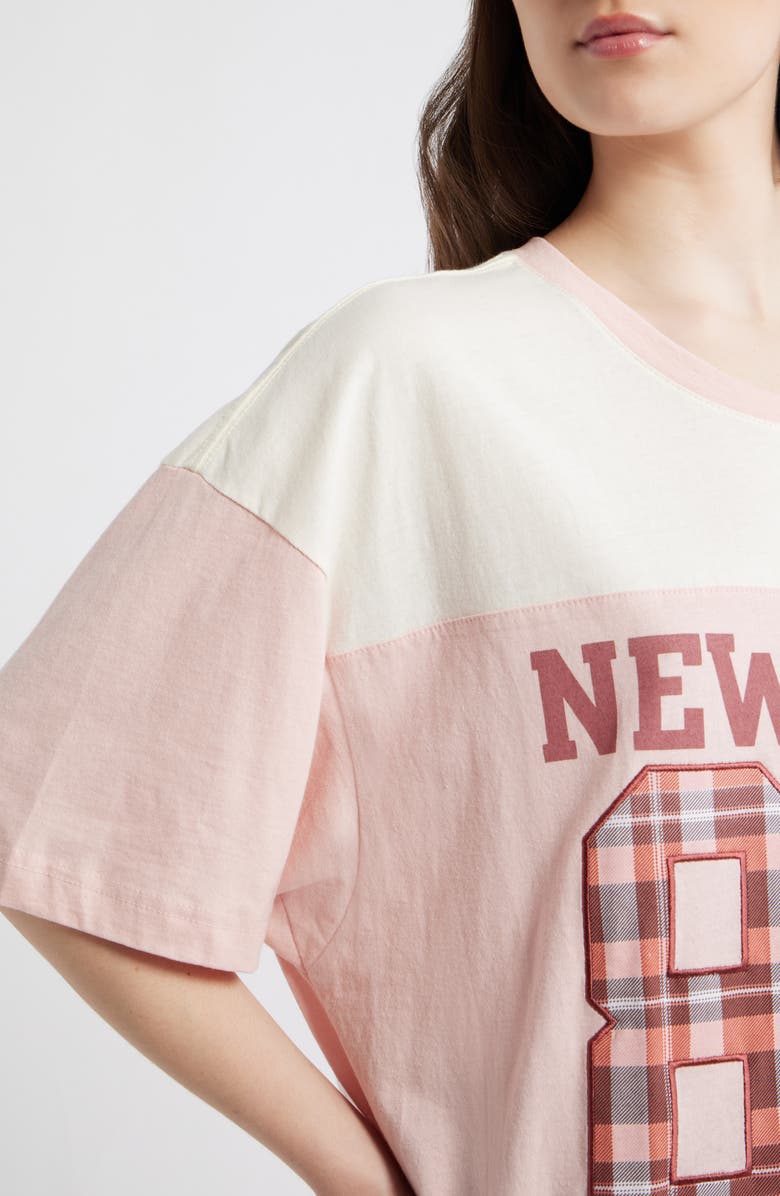 GOLDEN HOUR New York 87 Cotton T-Shirt, Alternate, color, Lotus