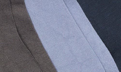 Nordstrom Rack 3-pack Pillow Sole Crew Socks In Multi